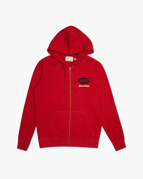 DEUS EX MACHINA TIN LIZZIE ZIP HOODIE